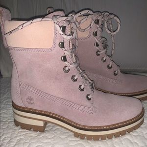 Pink Timberland Boots